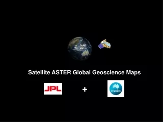 Satellite ASTER Global Geoscience Maps