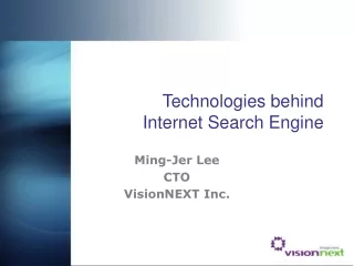 Technologies behind  Internet Search Engine