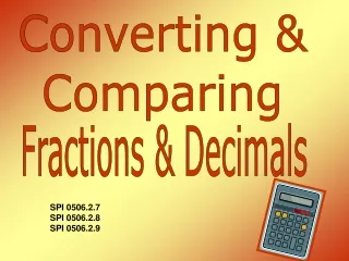 Converting &amp; Comparing