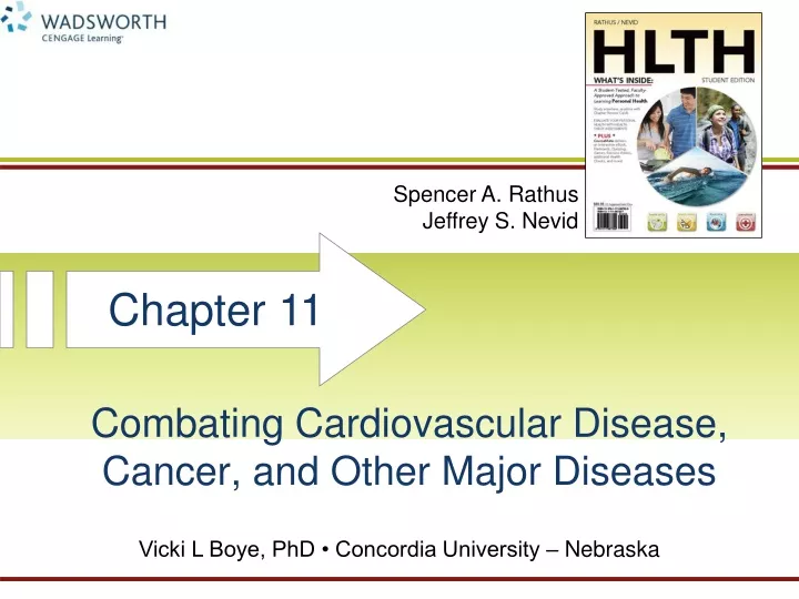 combating cardiovascular disease cancer and other major diseases