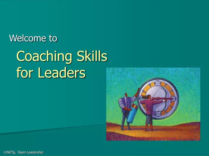 coaching skills for leaders