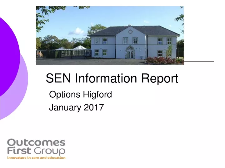 sen information report