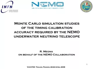 R. Megna  on behalf of the NEMO Collaboration