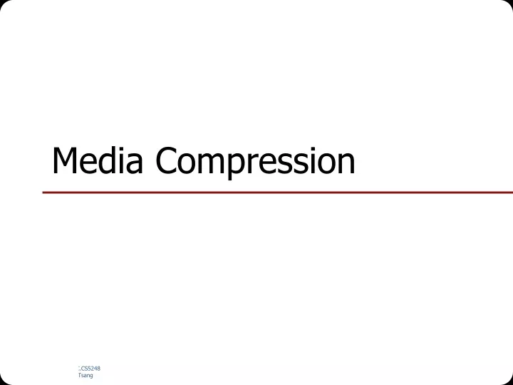 media compression