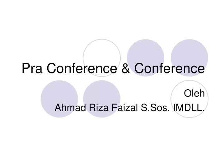 pra conference conference