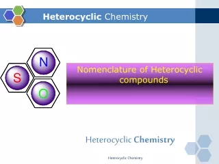 Heterocyclic  Chemistry