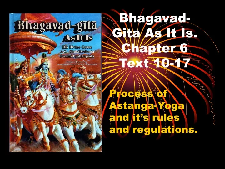 bhagavad gita as it is chapter 6 text 10 17