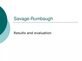 Savage-Rumbaugh