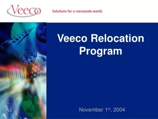 Veeco Relocation Program