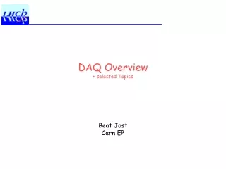DAQ Overview + selected Topics