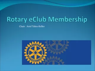 Rotary  eClub  Membership