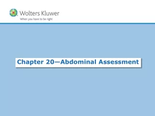 Chapter  20— Abdominal  Assessment