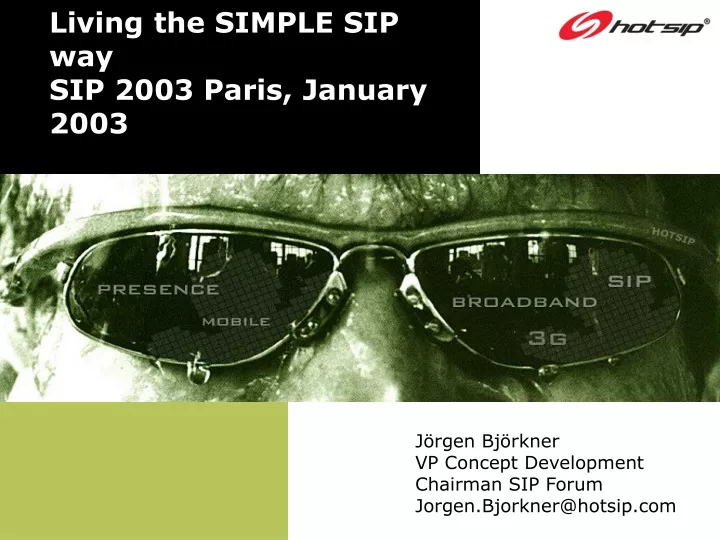 living the simple sip way sip 2003 paris january