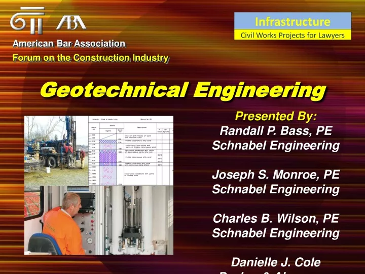 geotechnical engineering