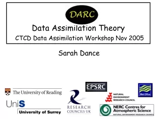 Data Assimilation Theory  CTCD Data Assimilation Workshop Nov 2005