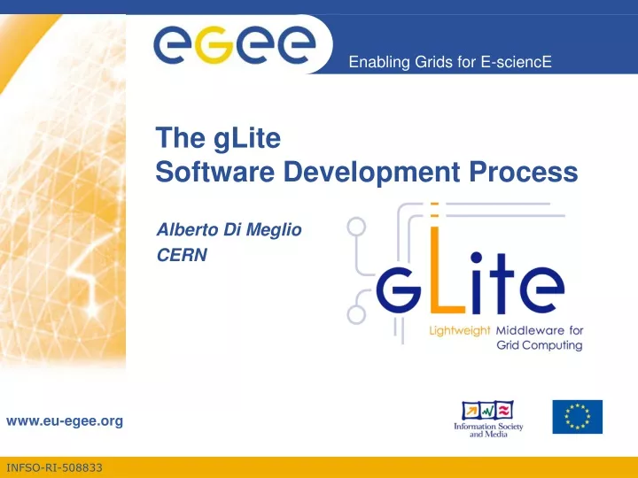 the glite software development process