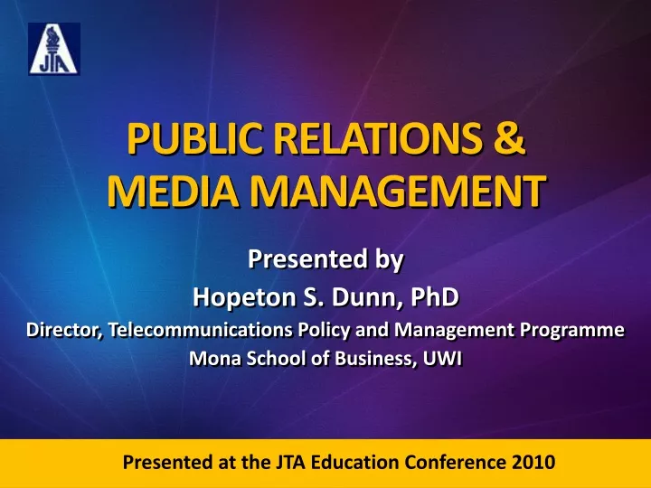 public relations media management