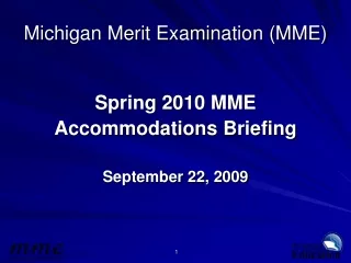 Michigan Merit Examination (MME)