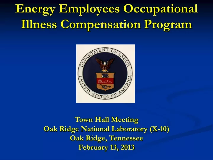 energy employees occupational illness compensation program