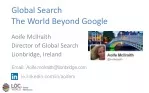 Global Search The World Beyond Google