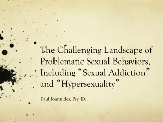 Paul Joannides, Psy. D.