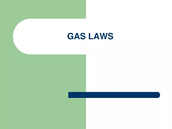 gas laws