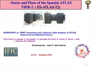 WORKSHOP on ‘GRID Computing and e-Science: Data Analysis of ATLAS