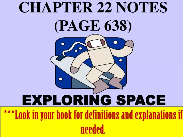 chapter 22 notes page 638