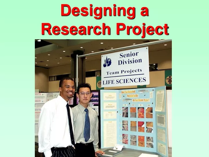 designing a research project