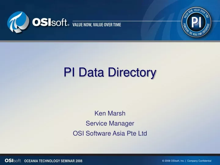 pi data directory