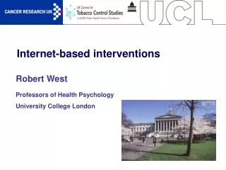 Internet-based interventions