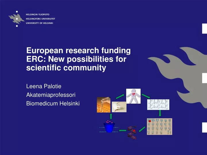 european research funding erc new possibilities for scientific community