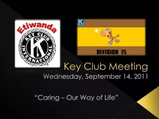 key club meeting