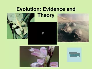 Evolution: Evidence and Theory