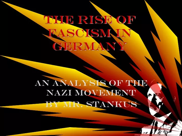 the rise of fascism in germany
