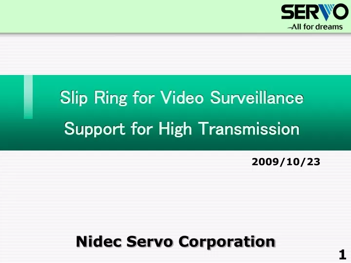 nidec servo corporation