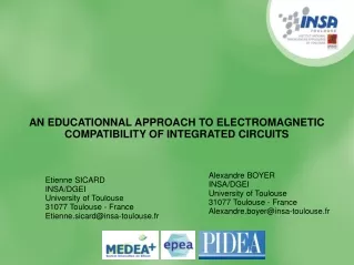 AN EDUCATIONNAL APPROACH TO ELECTROMAGNETIC COMPATIBILITY OF INTEGRATED CIRCUITS