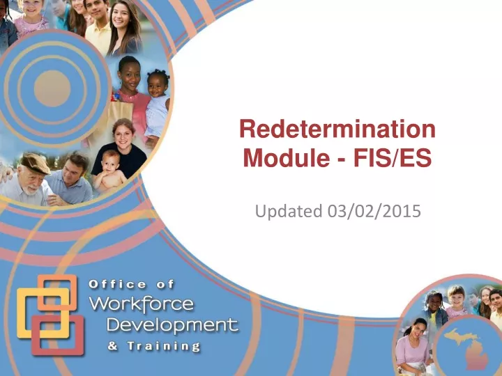redetermination module fis es