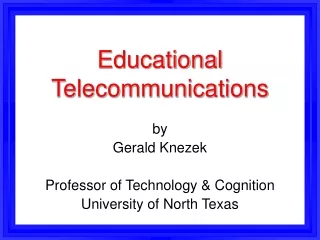 Educational Telecommunications