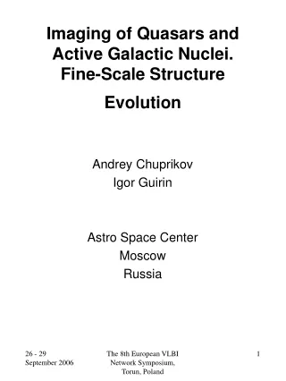 Imaging of Quasars and Active Galactic Nuclei.  Fine-Scale Structure Evolution