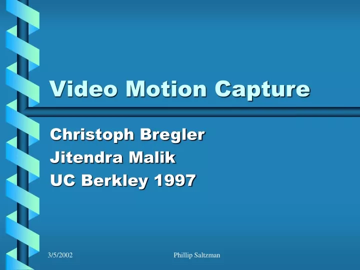 video motion capture