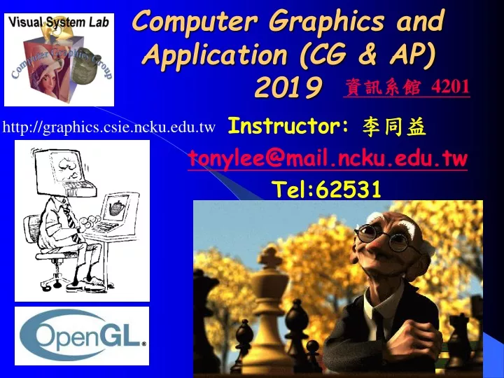 computer graphics and application cg ap 2019