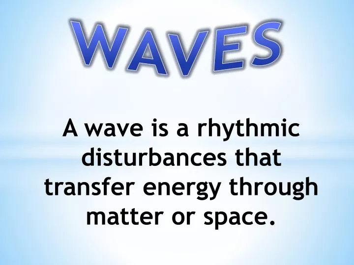 waves