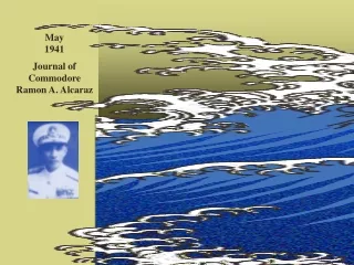 Journal of  Commodore Ramon A. Alcaraz