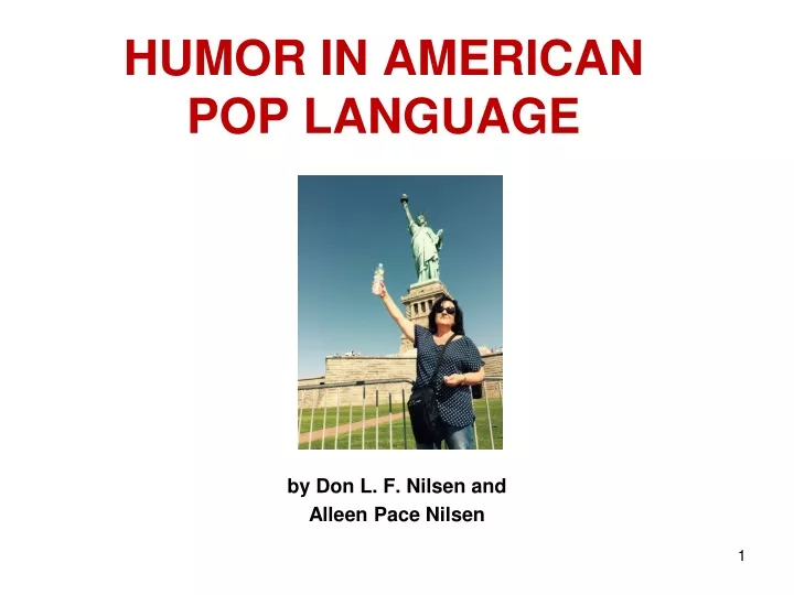 humor in american pop language