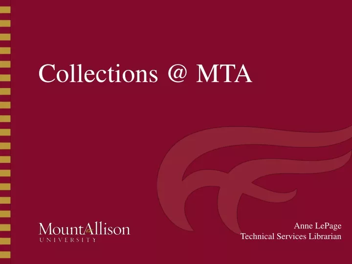collections @ mta