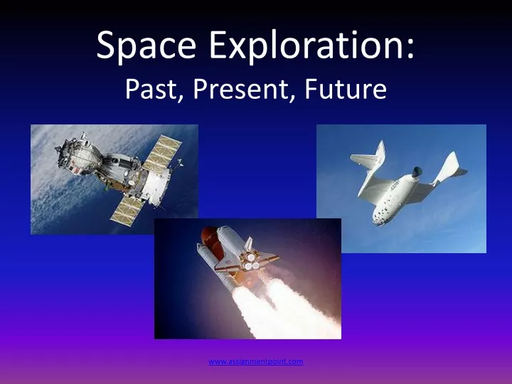 space exploration past present future