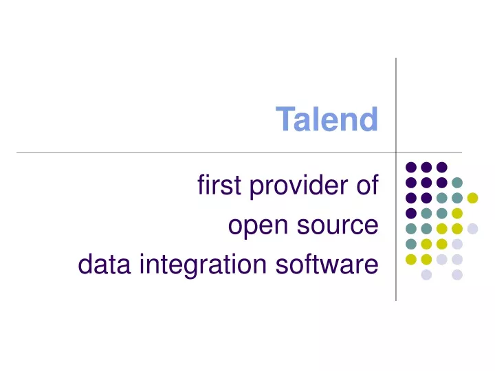 talend