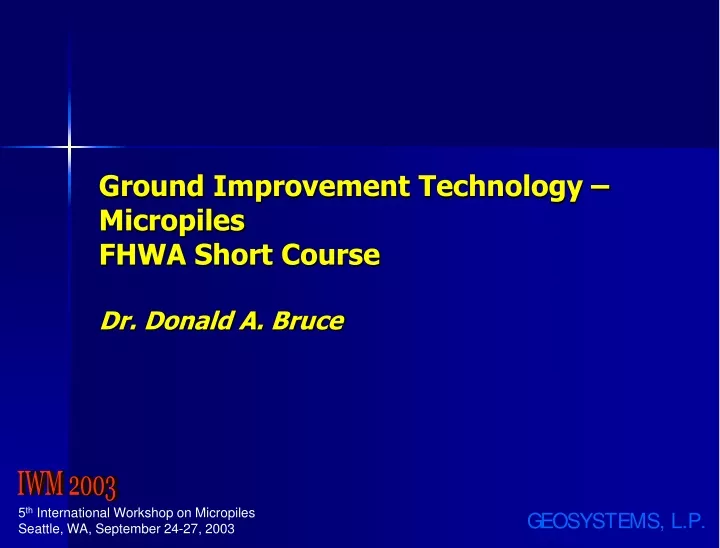 ground improvement technology micropiles fhwa
