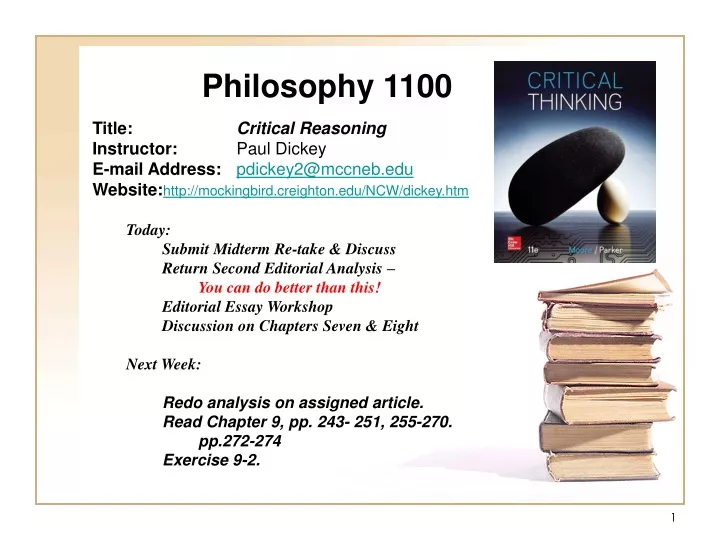 philosophy 1100